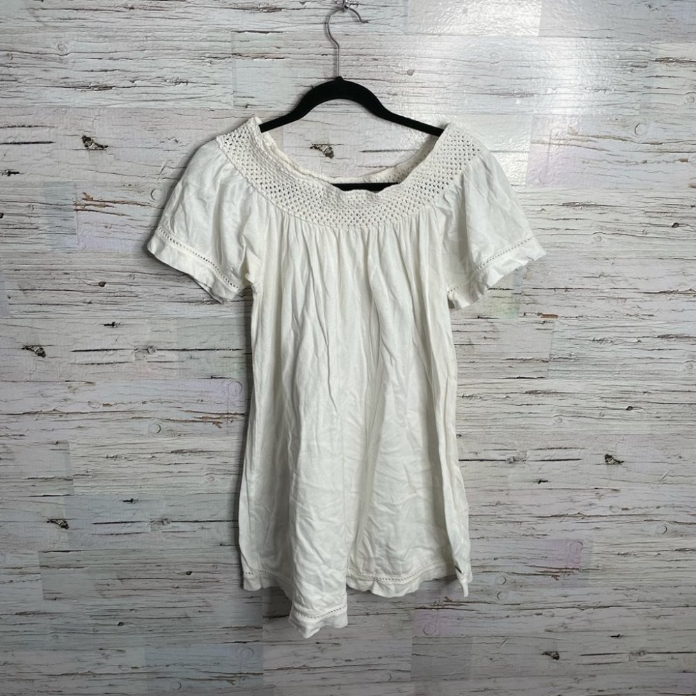 Roxy white dress size small